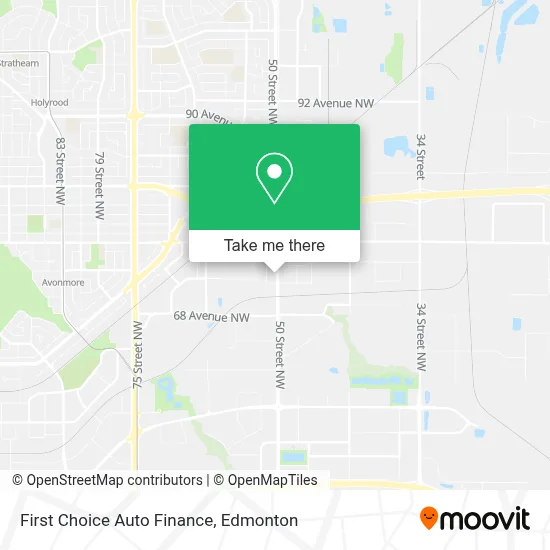 First Choice Auto Finance map