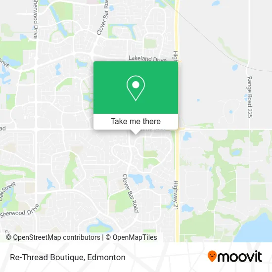Re-Thread Boutique map