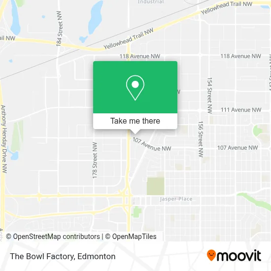 The Bowl Factory map