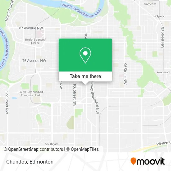 Chandos map