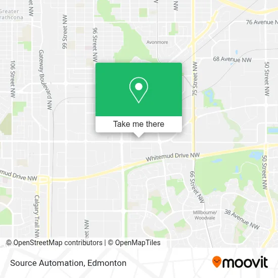Source Automation map