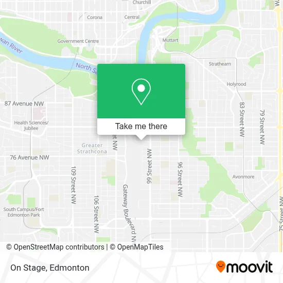 On Stage map