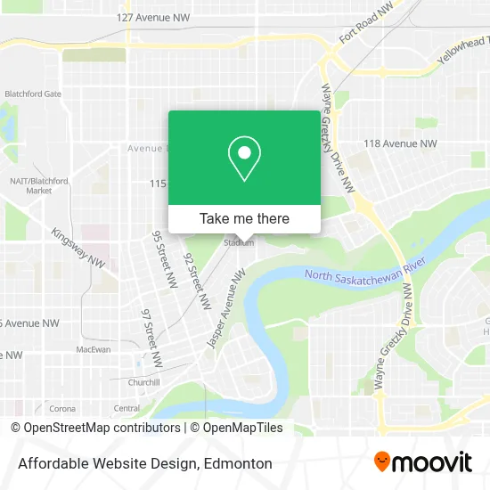 Affordable Website Design map