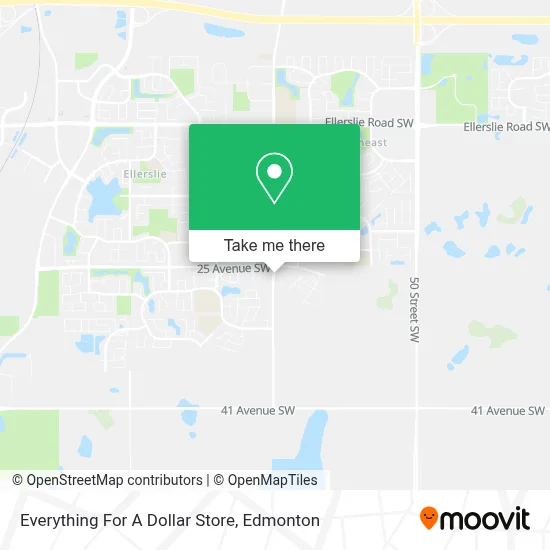 Everything For A Dollar Store map
