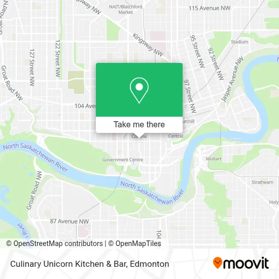 Culinary Unicorn Kitchen & Bar map