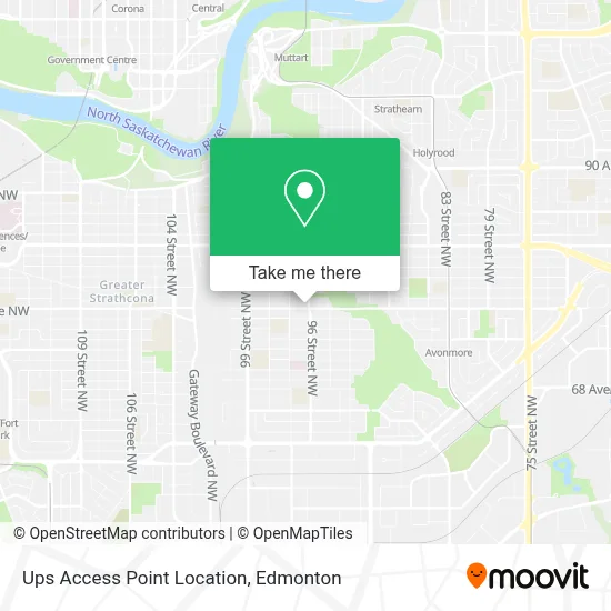 Ups Access Point Location plan