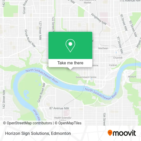 Horizon Sign Solutions map