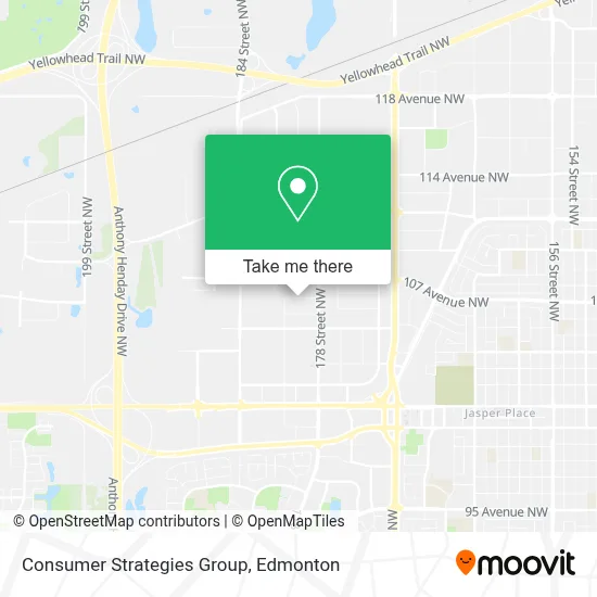 Consumer Strategies Group map