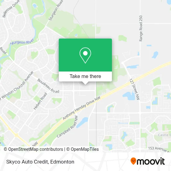 Skyco Auto Credit map