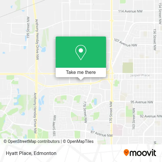 Hyatt Place map