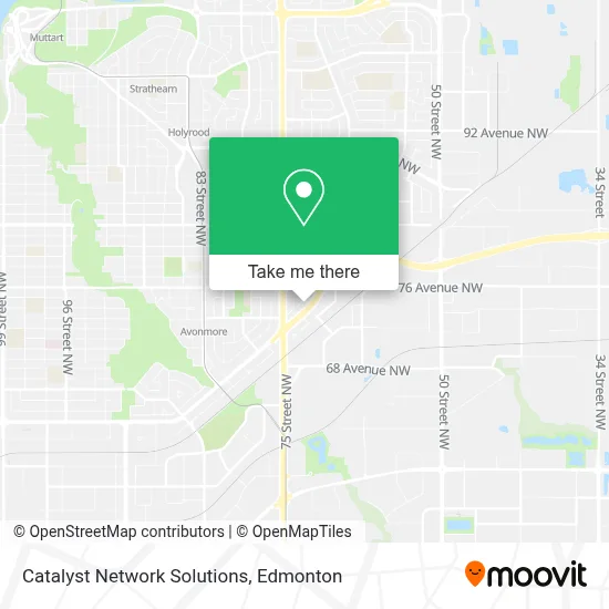 Catalyst Network Solutions map