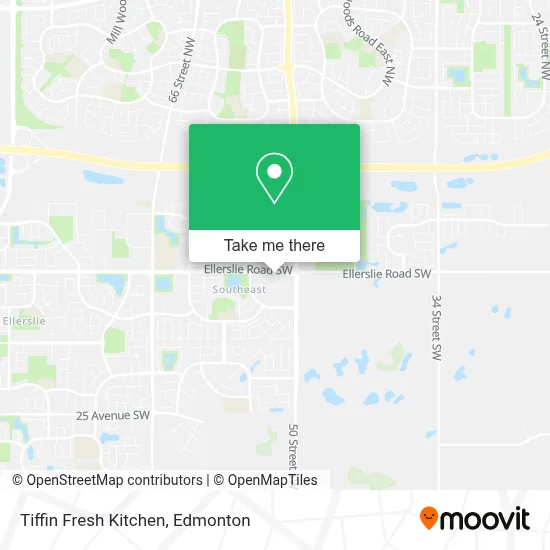Tiffin Fresh Kitchen map