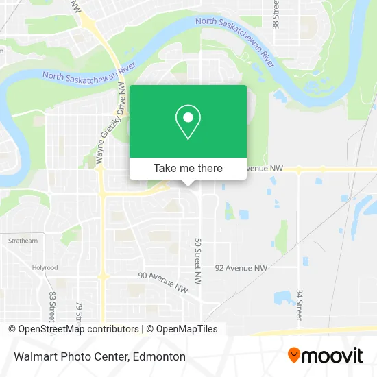 Walmart Photo Center map