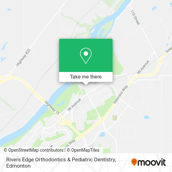 Rivers Edge Orthodontics & Pediatric Dentistry map