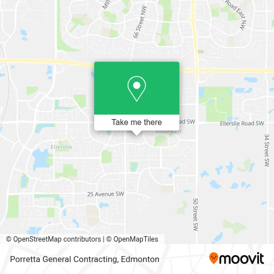 Porretta General Contracting map