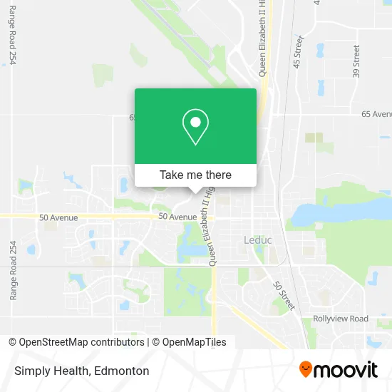 Simply Health map