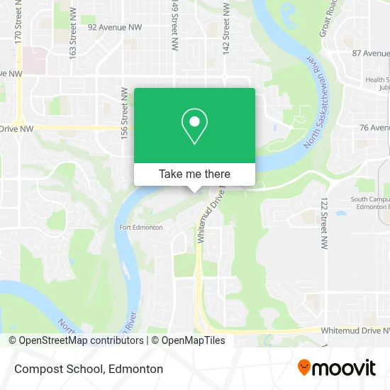 Compost School map
