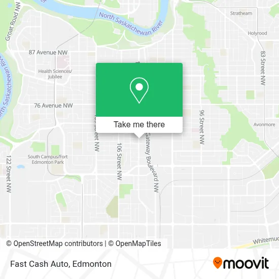 Fast Cash Auto map