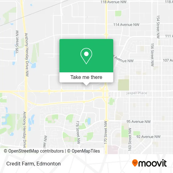 Credit Farm map