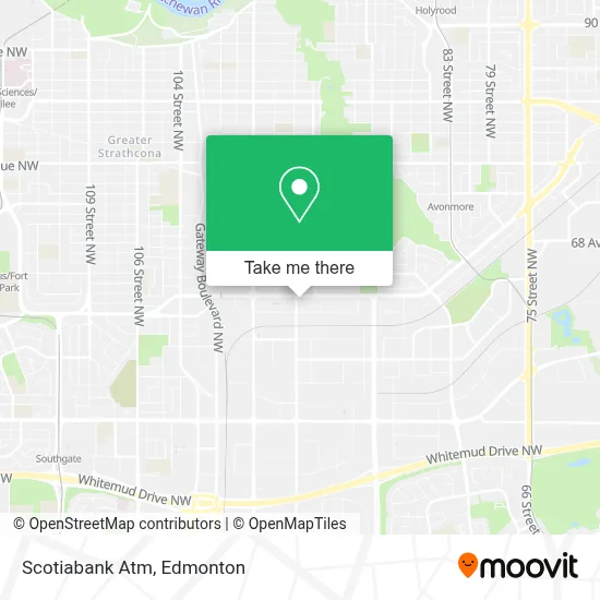 Scotiabank Atm map