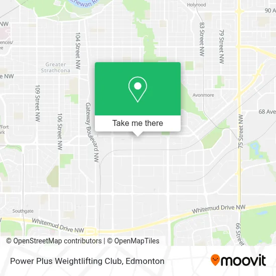 Power Plus Weightlifting Club map