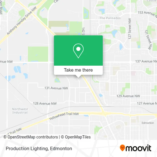 Production Lighting map