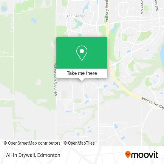 All In Drywall map