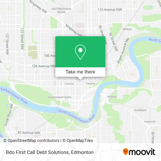 Bdo First Call Debt Solutions map