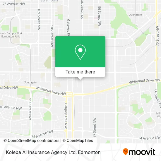 Koleba Al Insurance Agency Ltd map