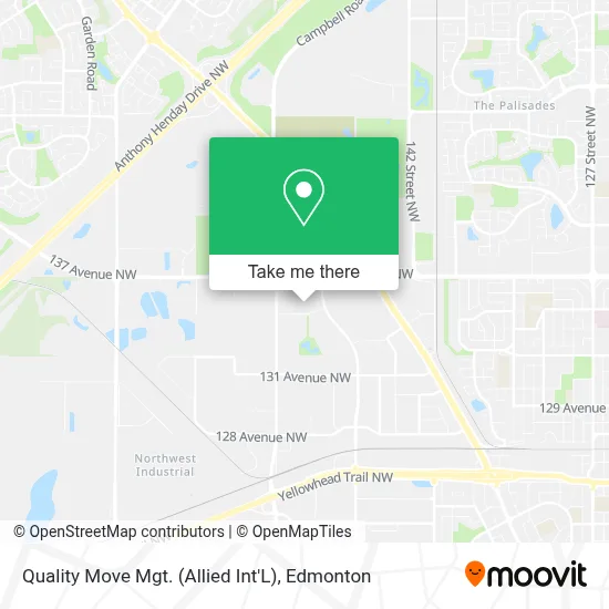 Quality Move Mgt. (Allied Int'L) map
