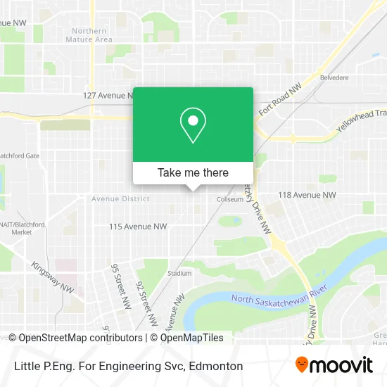 Little P.Eng. For Engineering Svc map