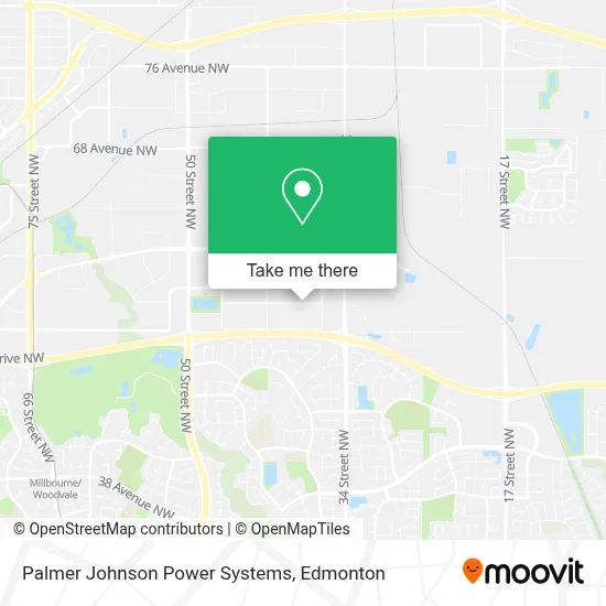 Palmer Johnson Power Systems map