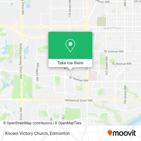 Known Victory Church map