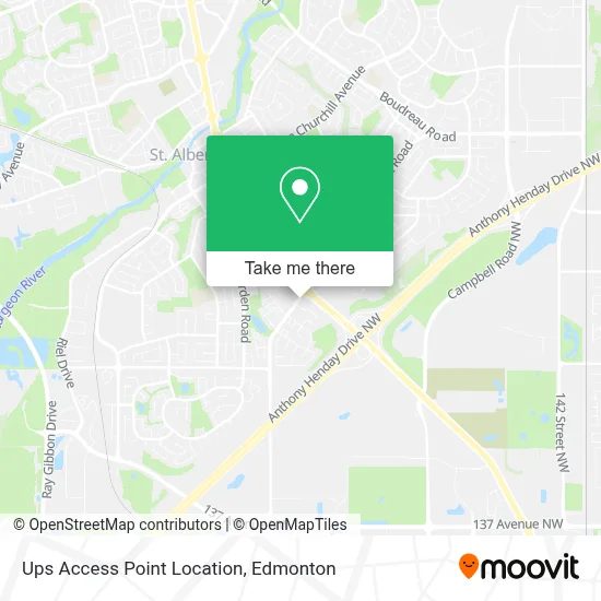 Ups Access Point Location plan
