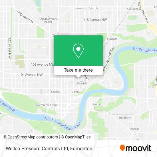 Wellco Pressure Controls Ltd map