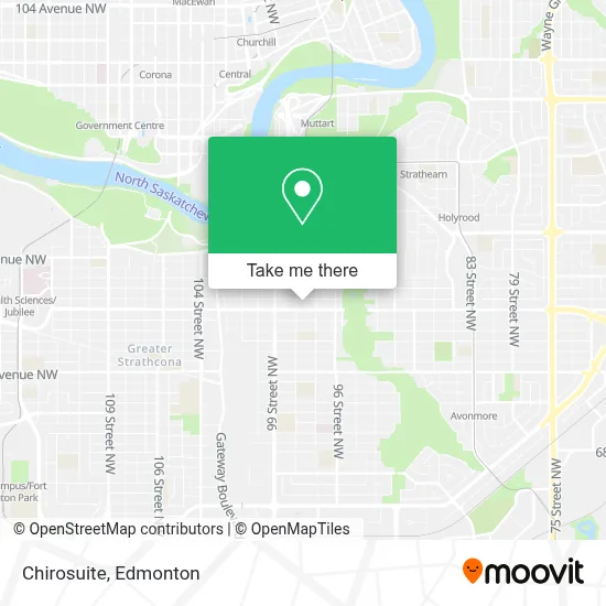 Chirosuite map