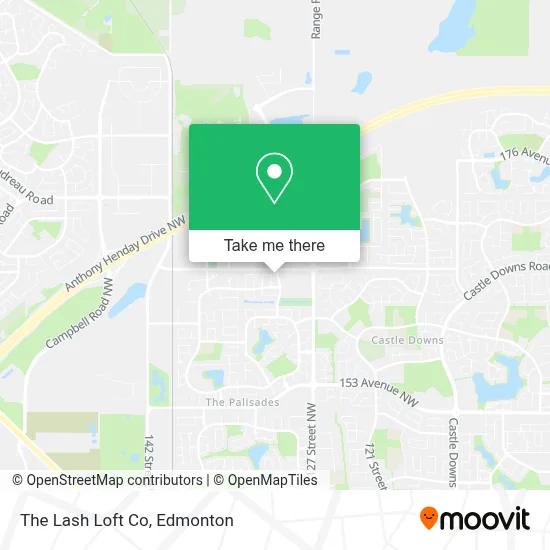 The Lash Loft Co map