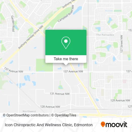 Icon Chiropractic And Wellness Clinic map