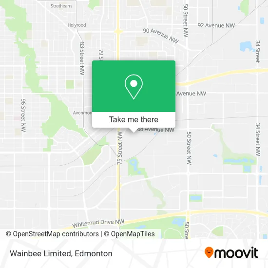 Wainbee Limited map