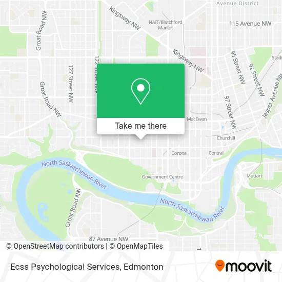 Ecss Psychological Services map