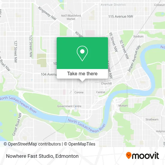 Nowhere Fast Studio map