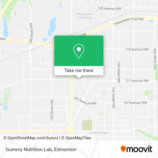 Gummy Nutrition Lab map