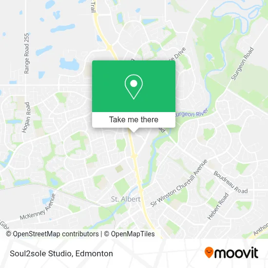 Soul2sole Studio map