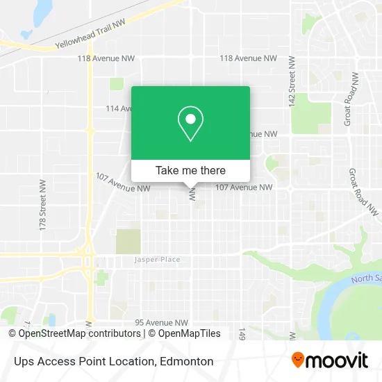 Ups Access Point Location plan
