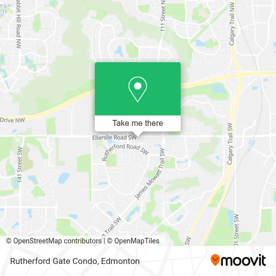 Rutherford Gate Condo map