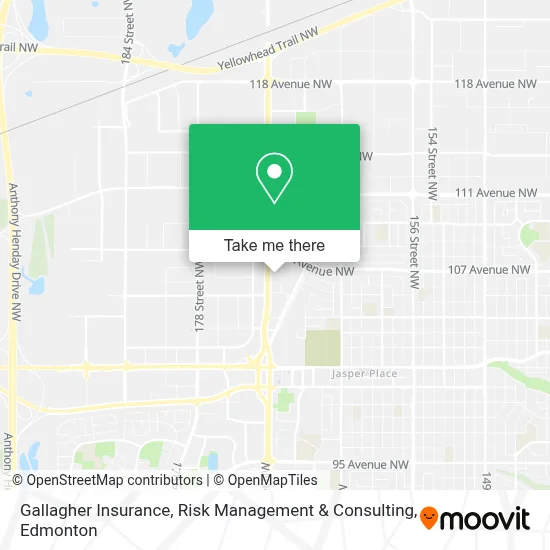 Gallagher Insurance, Risk Management & Consulting map