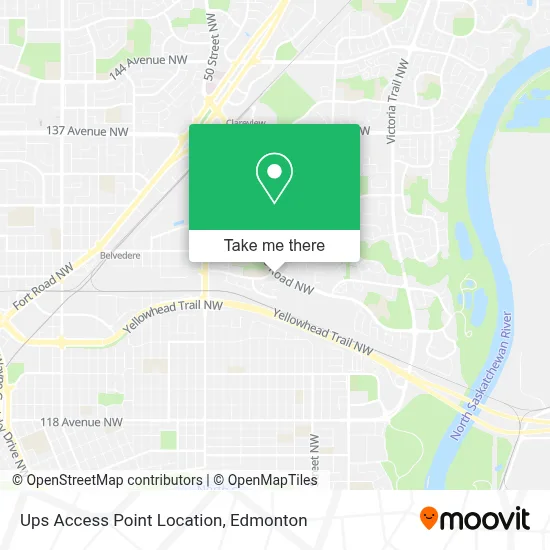 Ups Access Point Location plan