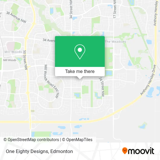 One Eighty Designs map