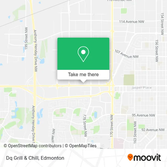 Dq Grill & Chill map