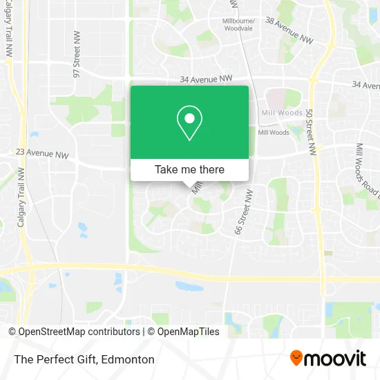 The Perfect Gift map